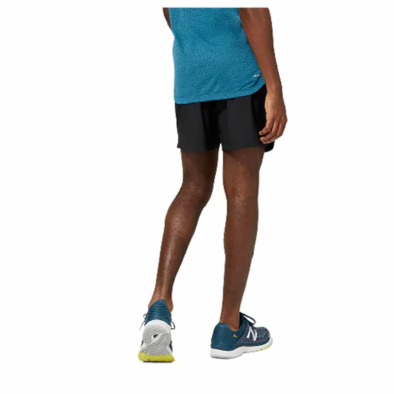 New Balance Men's Accelerate 7 inch Short Black-4